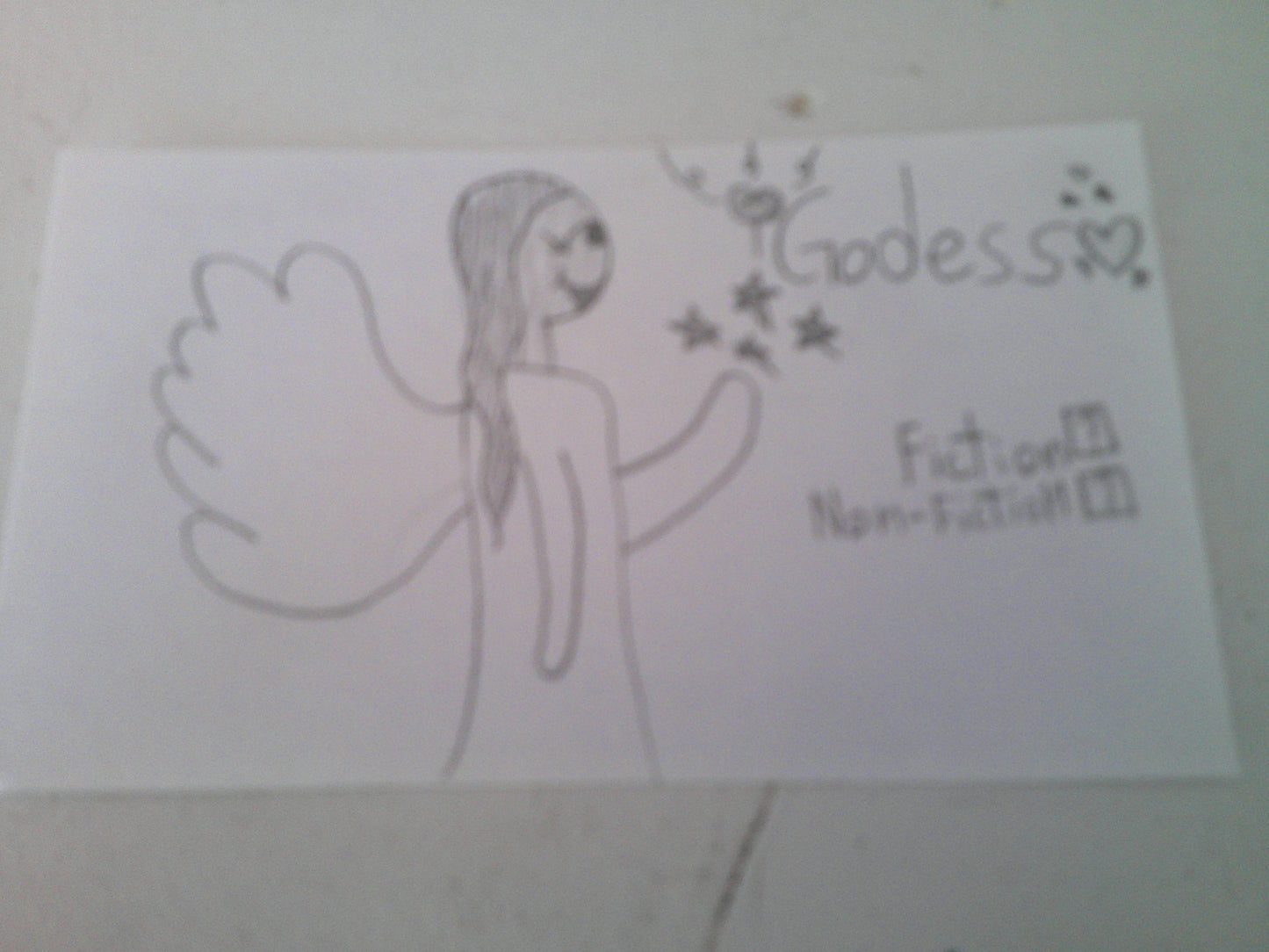 Goddess Character Card