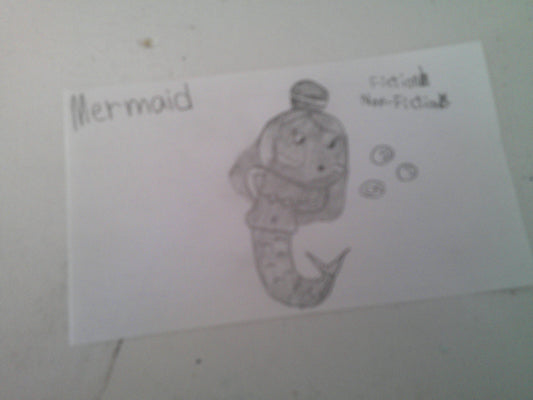 Mermaid Character Card