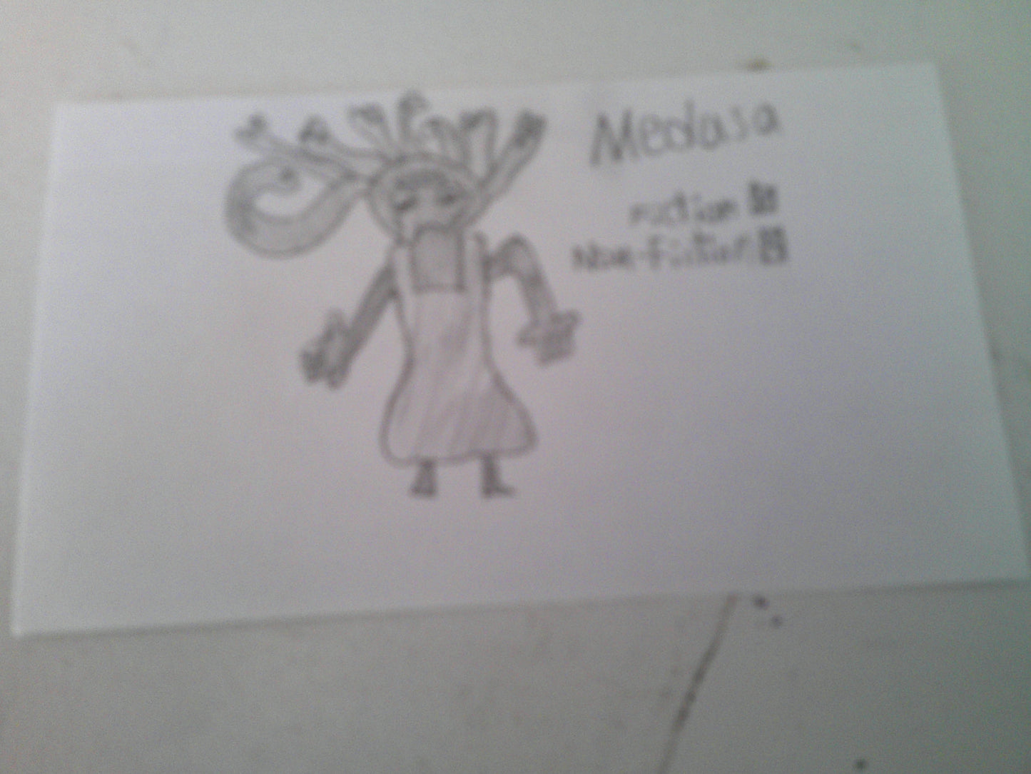 Medusa Character Card