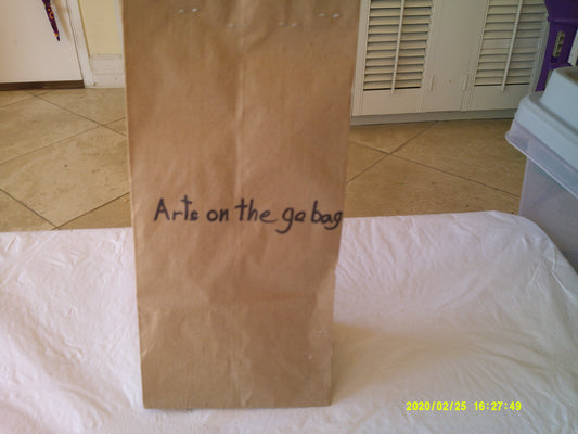 Arts On The Go Bag